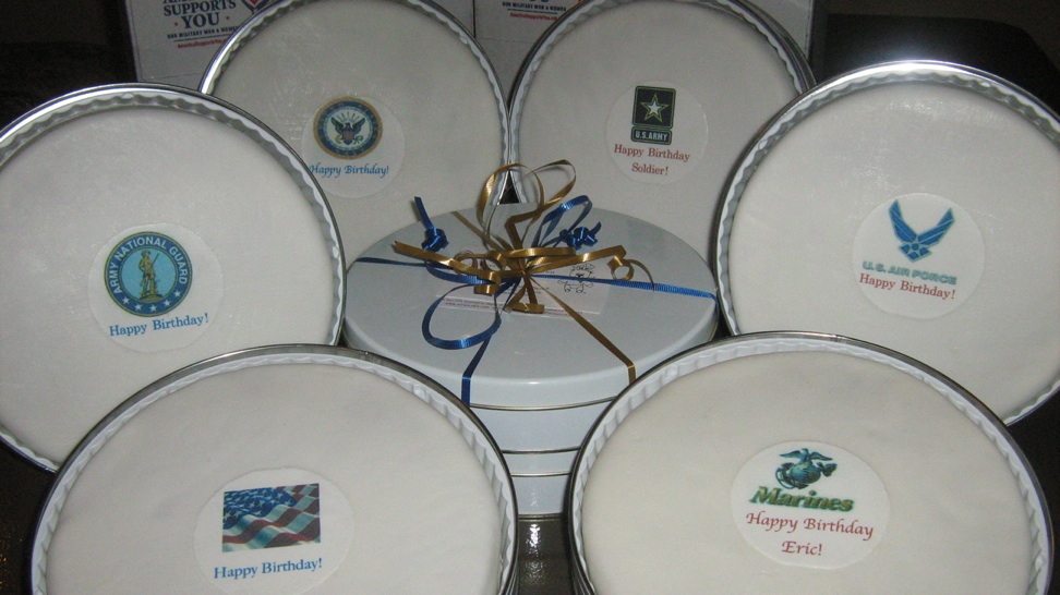 Military Cake Tin