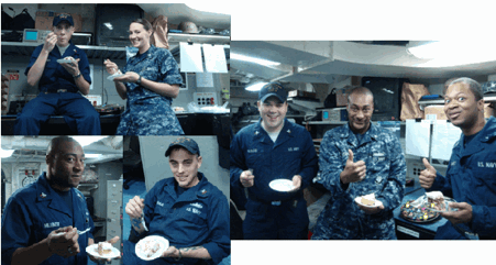 USS BATAAN Cake