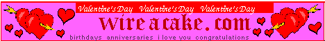 Banner valentinewireacake